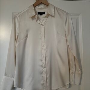 Banana Republic Cream Dress Shirt
